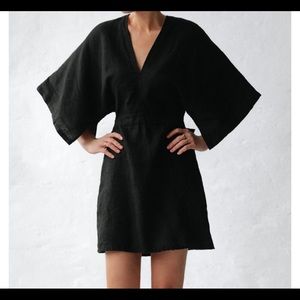 Beautiful and unique soft linen dress by Seaside Tones.